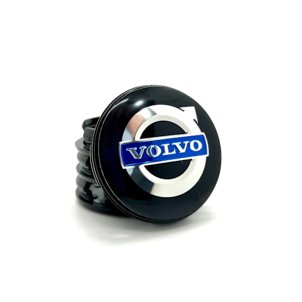 4-pakkaus - Volvo Keskihatut / Vannekeskusmerkit - Auto 70 64mm Svart