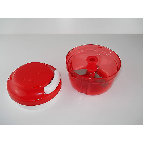 Tupperware Chop N Prep Chef i blå/rød farve