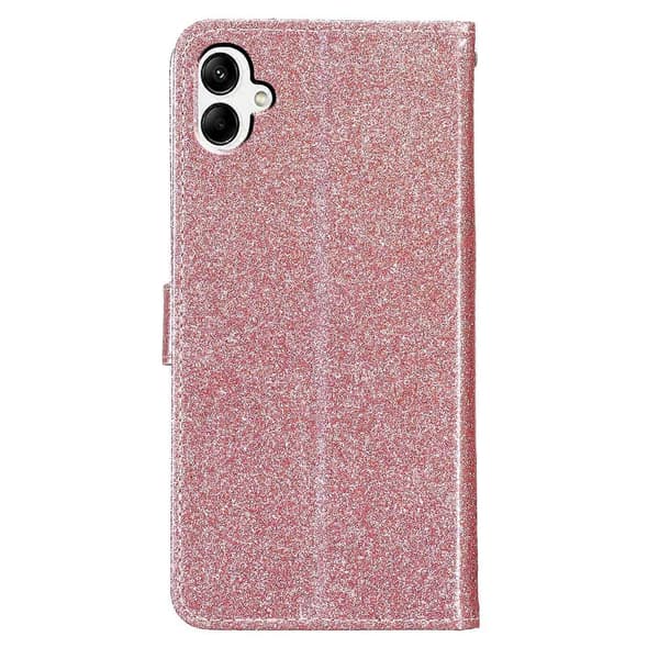 Glitter Puder Flip Läder Telefonfodral For Samsung Galaxy A06 4G