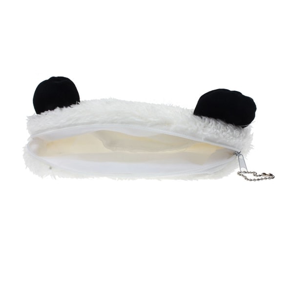 IC Söt plysch panda pennfodral vit