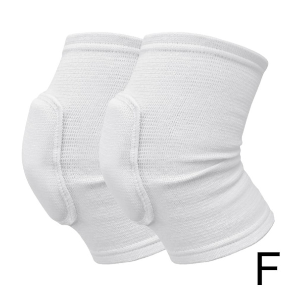 Sports Knäskydd Dans Volleyboll Basketboll Dans Knäböj white S