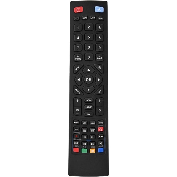 IC Universell fjärrkontroll, smart TV-fjärrkontroll för ersättning, passar till Alba B
