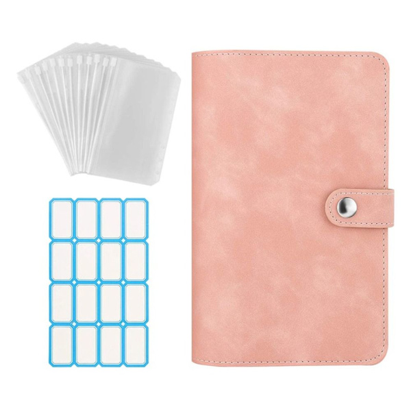 Budgetmappe til notesbog PINK Pink Pink