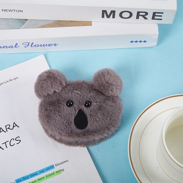 IC 1. tegnede koala kompakt spejl kosmetisk foldbar bærbar mærke