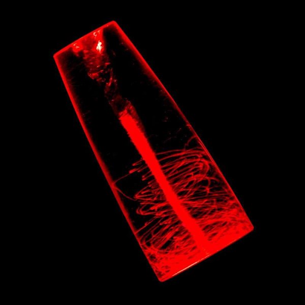 Tornado LED-lampe - Farveskiftende - Lava-lampe - 37 cm multicolor