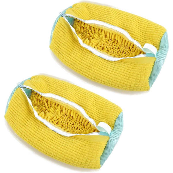 2-pakks vaskbare skoposer for vaskemaskin
