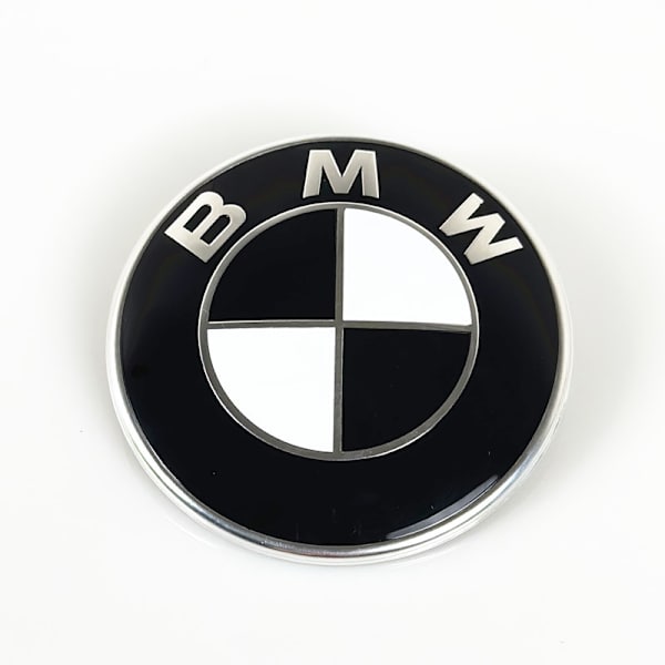 BM-W-emblemi Huva Logo fö monokrom 74mm