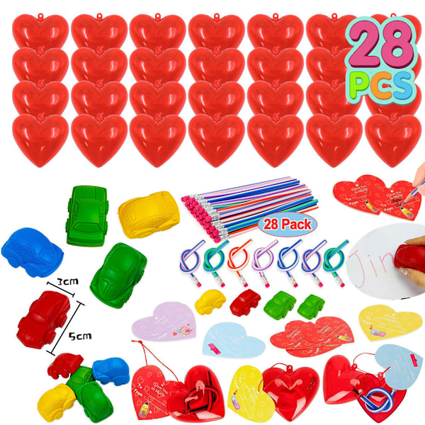 Ny Alla hjärtans dag-set DIY Smycken Nagelkonst Makeup Blind Box Barn Alla hjärtans dag Festpresent Leksak WS-Q2