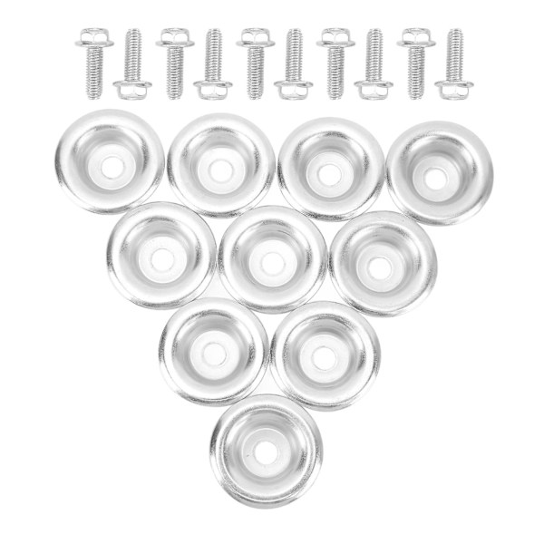 20 kpl UTV-liukulevyn aluslevy-pulttisarja 7556065 Kestävä metallikorvaus Polaris RZR 570 800 900