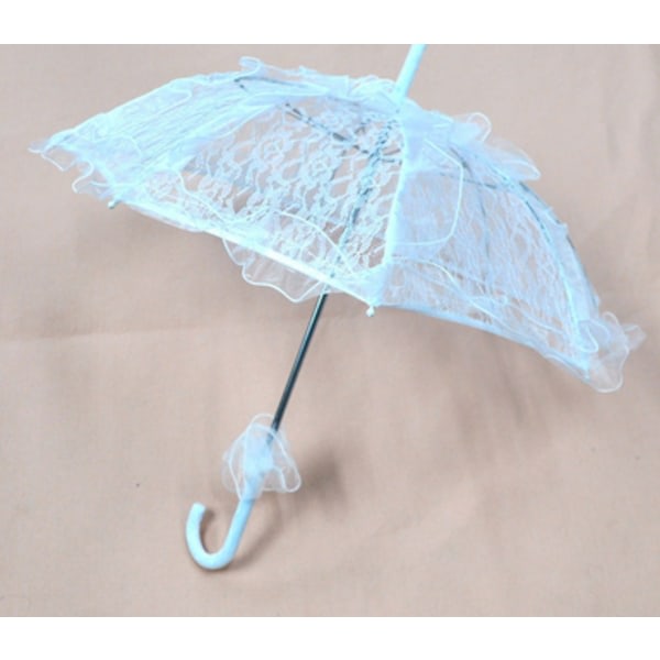 1:a vitt spetsparaply, propparaply i kinesisk stil