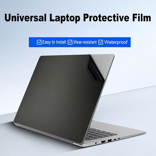 2 stk. Laptop Skal Skin Notebook Computer Body Cover SØLV 2 STK Sølv 2 stk. Silver 2pcs