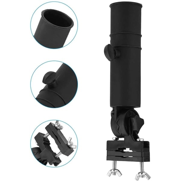 IC Paraplyholder til Golfvogn Sort