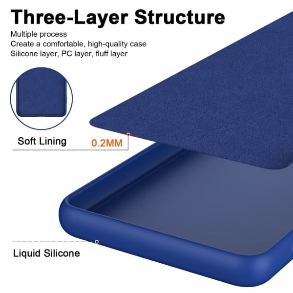 IC Samsung Galaxy S23 Kuori Kumimainen TPU Musta