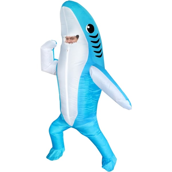 inflatable costume Adults Funny Costume, Inflatable Shark Costume, Inflatable Party Costume Halloween Adult Costume Full Body Party Dress