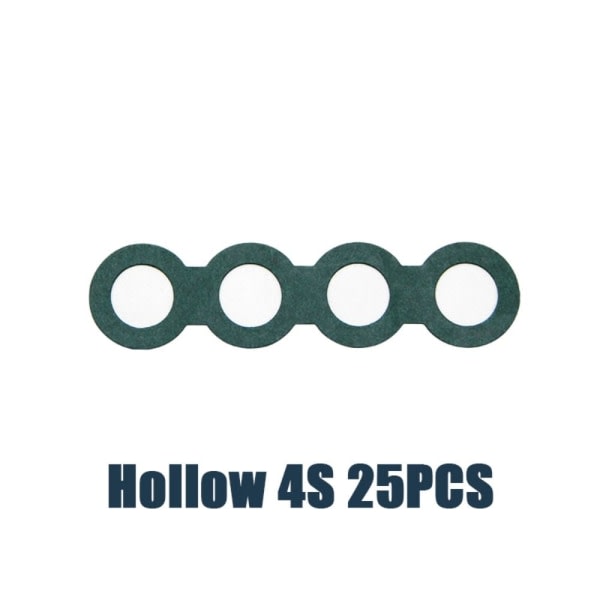 18650 Isoleringspackning Li-ion batteriisolerad klistermärke HÅL Hollow 4S 25PCS