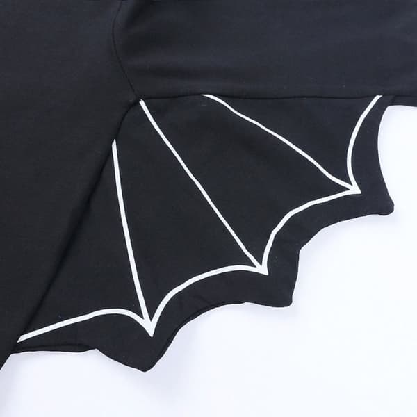 Halloween-dräkter för bebisar, fladdermusdesign, bomullsbody med hatt A 80(6-12M)