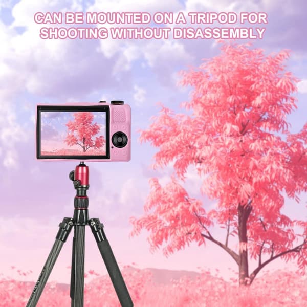 Mykt silikonkameradeksel med linsedeksel, ripe- og fallbeskyttelse for Canon G7X Mark III, rosa