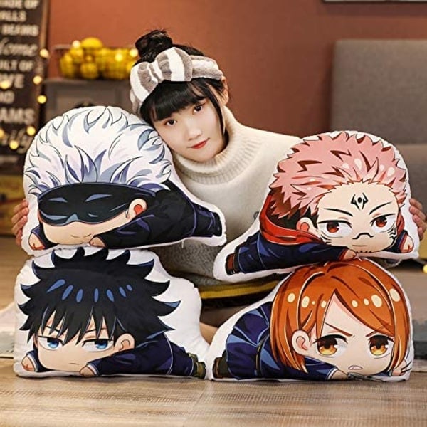 IC Anime Kudde Yuji Itadori Pehmolelu Nukke Tyyny Heittotyyny 35x45cm