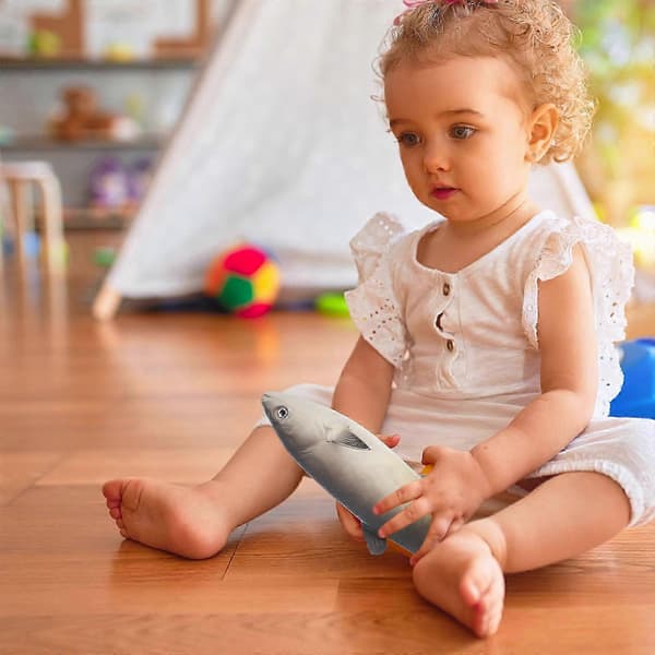 1 st Simuleringsfisk Ornament Skrivbordsdekoration Konstgjord Fiskleksak