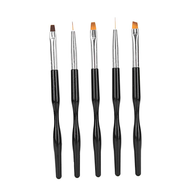10 stk. neglekunstpenne, bærbar, professionel UV-gel neglekunstmaling, prikkepen