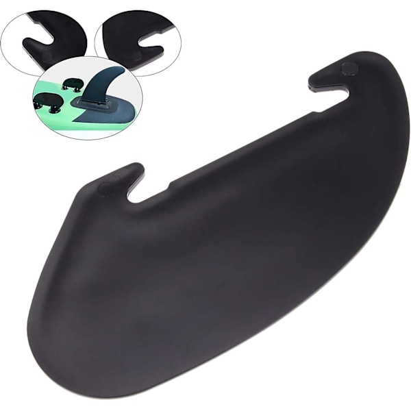 4\" Surfing Skeg Fins, 2-Pack Oppblåsbart Padlebrett Finners Erstatning