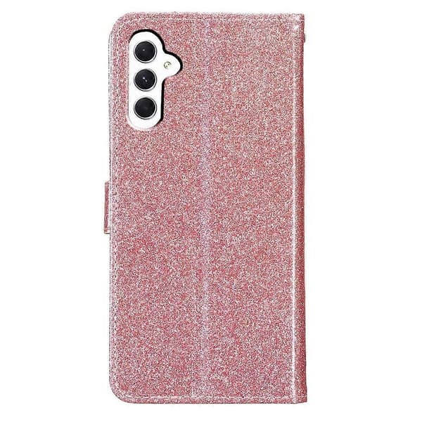 Glitter Puder Flip Läder Telefonfodral For Samsung Galaxy A05s