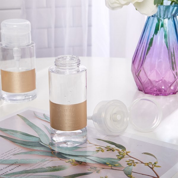 IC 150/200/300 ml Kynsilakan Pumppu Annostelija Tyhjä Pullo Poistoaine Mak 300ML