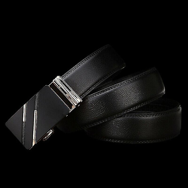 Men's Leather Belt, Automatic Buckle,automatic Belt 115cm