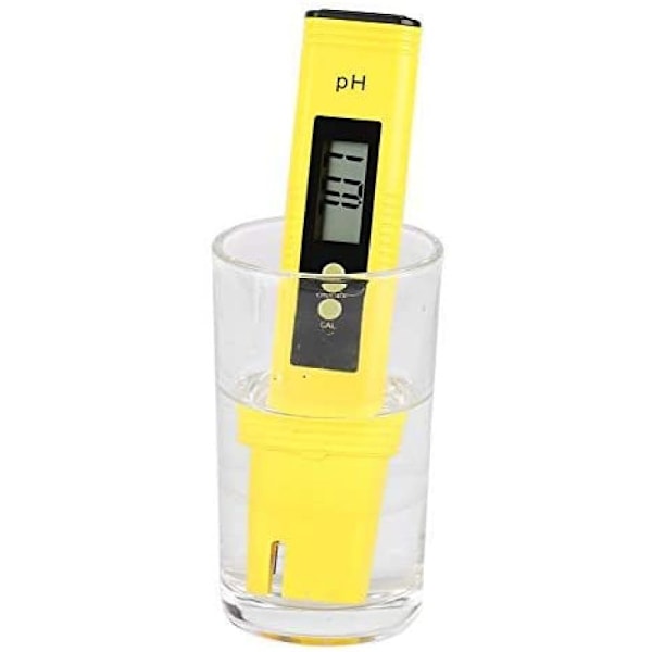 PH-meter, digitalt PH-værdimåler med LCD-display ATC-vand