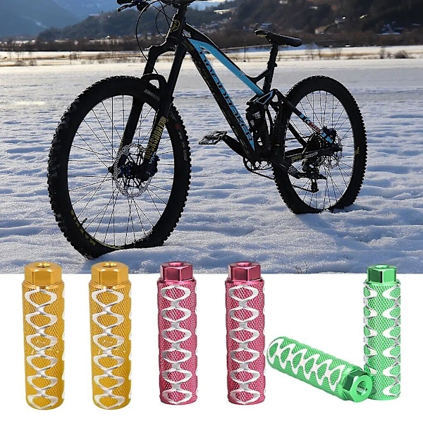 1 Pari Ulkona Pyöräily Akselin Taka Jalkatapit Jalkatuet Universaali Alumiiniseos Jalkatuet Bmx Mtb Pyörä Polkupyörän Polkimet
