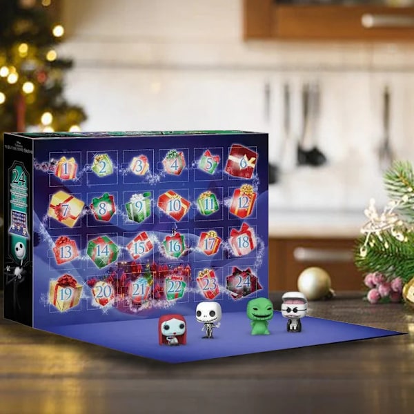 Ny 2024 The Nightmare Before Christmas Julekalender Nightmare Advent Calendar (Resin)