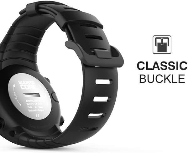 Armbånd Kompatibelt med Suunto Core, Klassisk Blød Udskiftningsrem