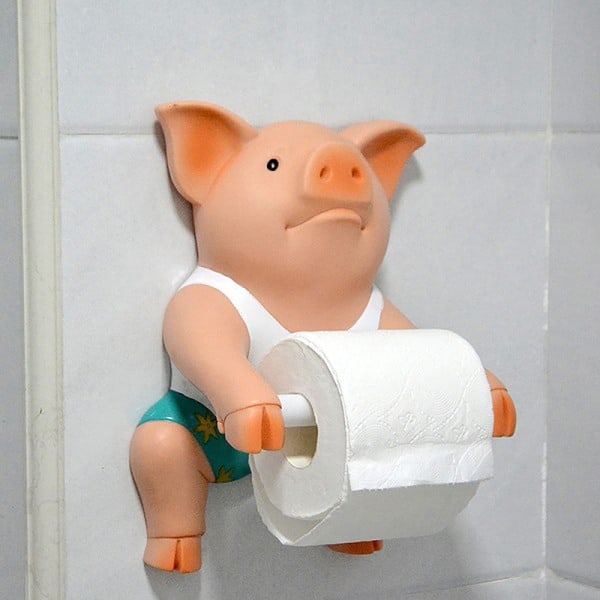 IC Gris Stil Toalettpappershållare Stansfri Hand Tissue Box Househ
