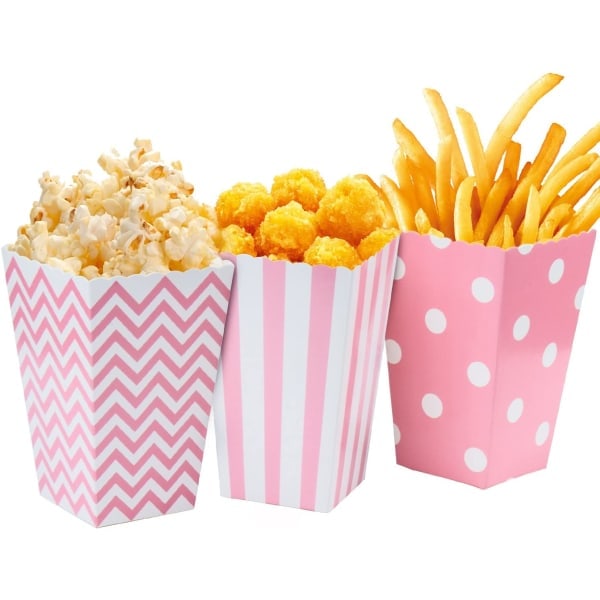 IC Diealles Popcornlaatikot, 36 kpl Popcornpussi Popcorntoffeelaatikot