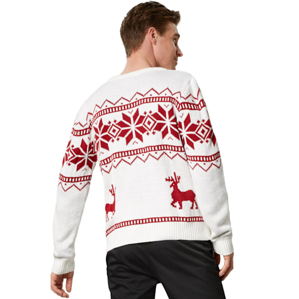 tectake Juletrøje Winterland hvid-rød Hvid White xxl