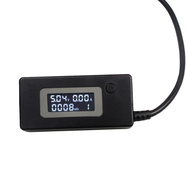 Multimeter Voltmeter Amperemeter Digital USB Spänningsström Monitor Mobil Power Tester-mätare Bärbar USB Mini Spänning- Ström