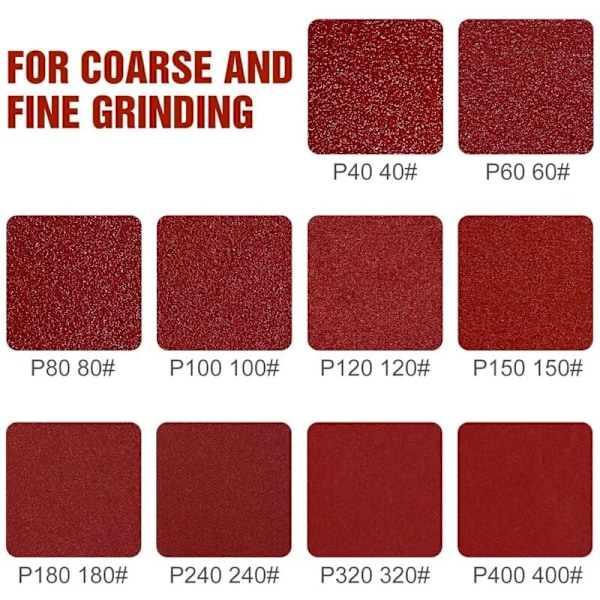 225mm Slippapper 25st P120 Korn 10 Hål 225mm Runda Slipplattor Sandpapper för Väggslip Giraffslip