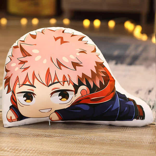 IC Anime Kudde Yuji Itadori Plysch Docka Leksaker Prydnadskudde 35x45cm