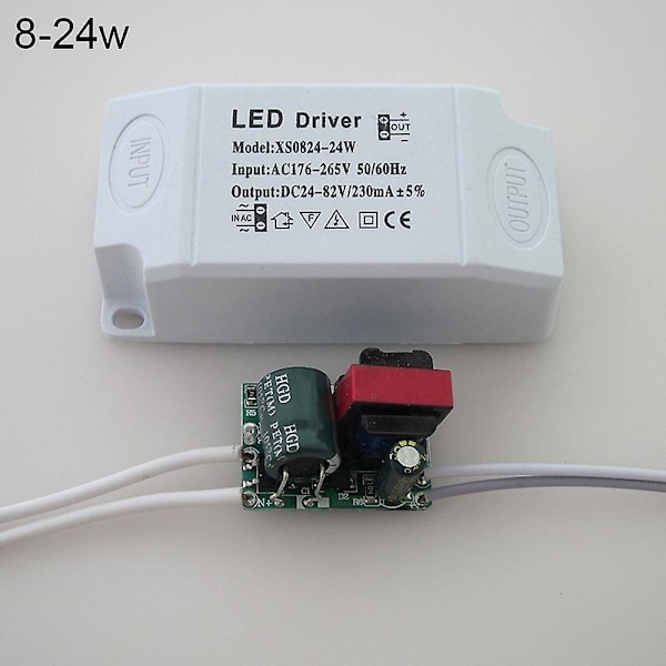 LED-drivrutin 230/250mA 8-24W 24-36W 36-48W 12-24W 24-40W 36-50W LED konstantströmsdrivrutin Power Unit