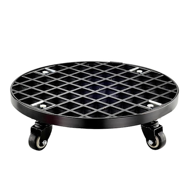 Planter Caddy Plant Stand Med Låsbara Hjul Hög Belastningskapacitet För Utomhus- Och Inomhusbruk (1 st, Svart)