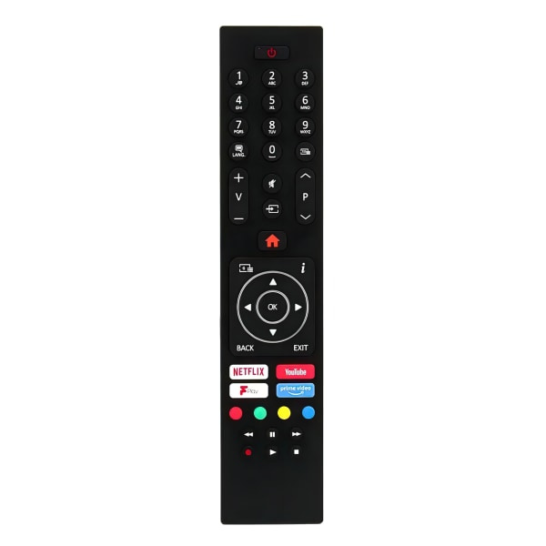 Universal Bush TV-fjernbetjening - Til Bush/Luxor/Logik/Hitachi/Polaroid/Digihome/Celcus/Finlux TV - Fungerer med det samme