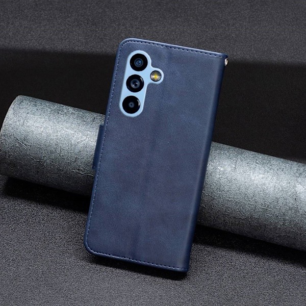 Samsung Galaxy A54 5G Cover Solid Shark Læder Blå 70