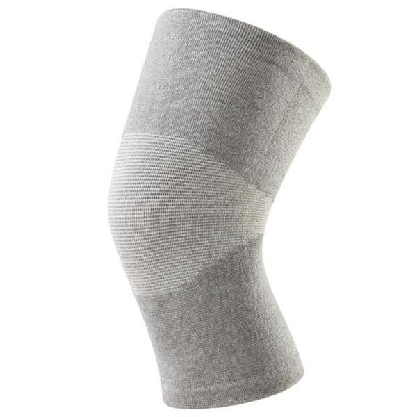 Protective warming knee pads gray