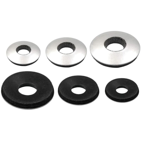 Tætningsskiver med EPDM Neoprenpakning til selvborende skruer (M4.8 14mm (50 stk))