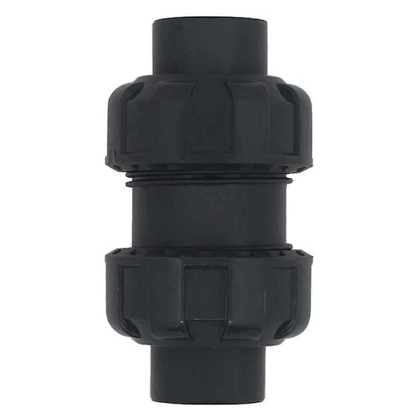Kuleventil 20 25 32 40 50 63mm svømmebasseng tilbakeslagsventil anti-tilbakestrømnings pvc ventil (Indre diameter 50mm)