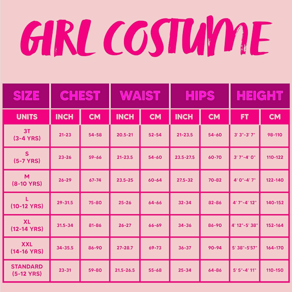 Fargerikt og trendy skjeletkostyme for jenter, luksuriøst kostyme med hårforlengelser, for Halloween-fester Medium (8-10 yrs)