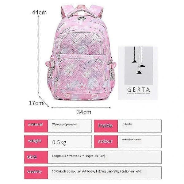 Kpop Demon Hunters Printed Backpack Students School Bag _a Pink Pink Style 01 Pink Style 01
