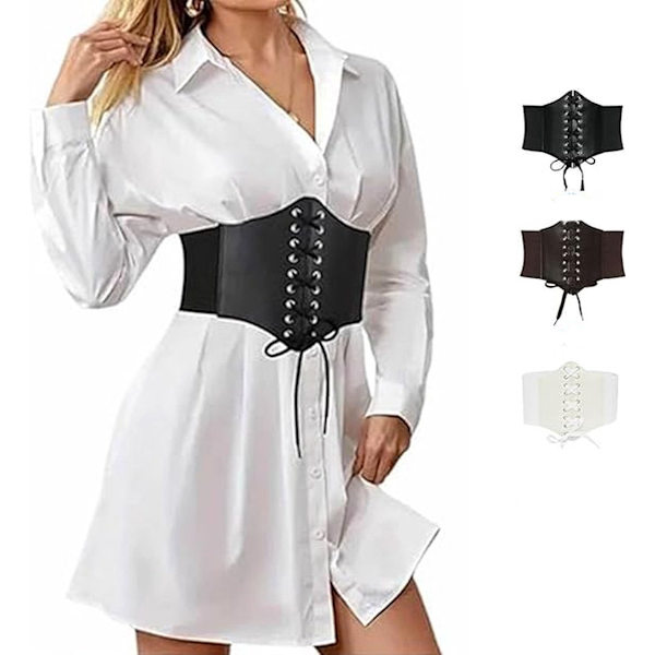 Bredt elastisk taljebåndskorset, åndbart slankebælte i mesh, sort, 83 cm