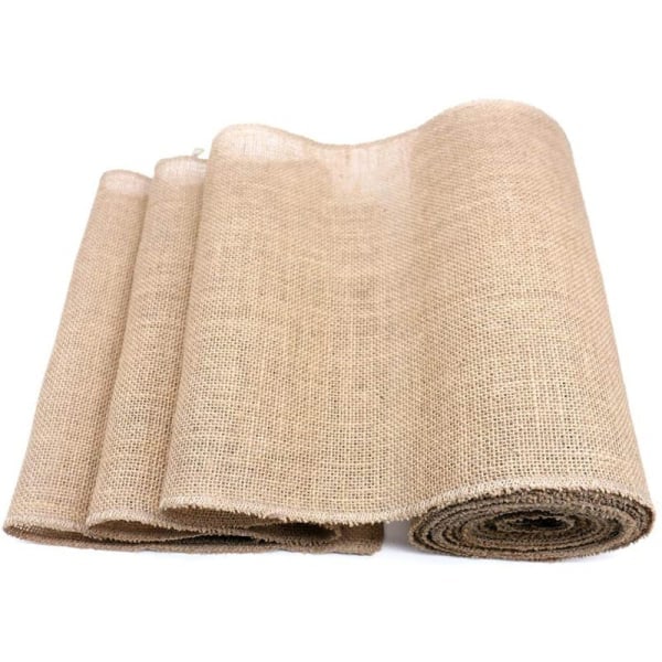 IC Bordslöpare jute 30 cm bred, 10 m rulle | förstärkt jute