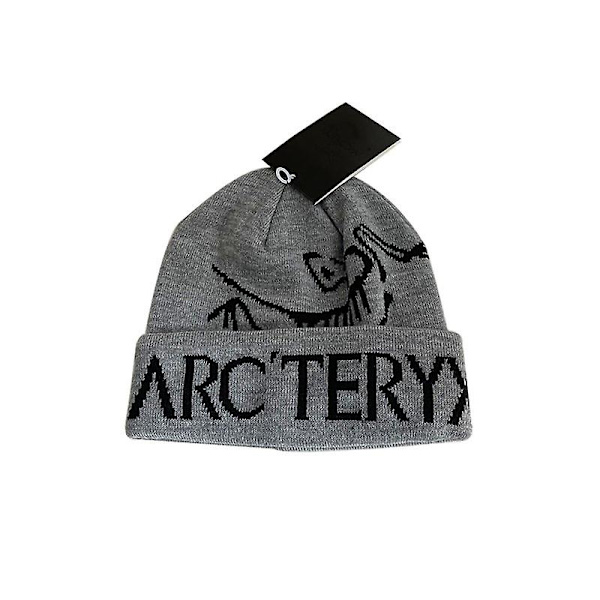 Arcteryx Udendørs Efterår Og Vinter Varme Ski Ørevarmere Vild Mode Strikket Hue grey